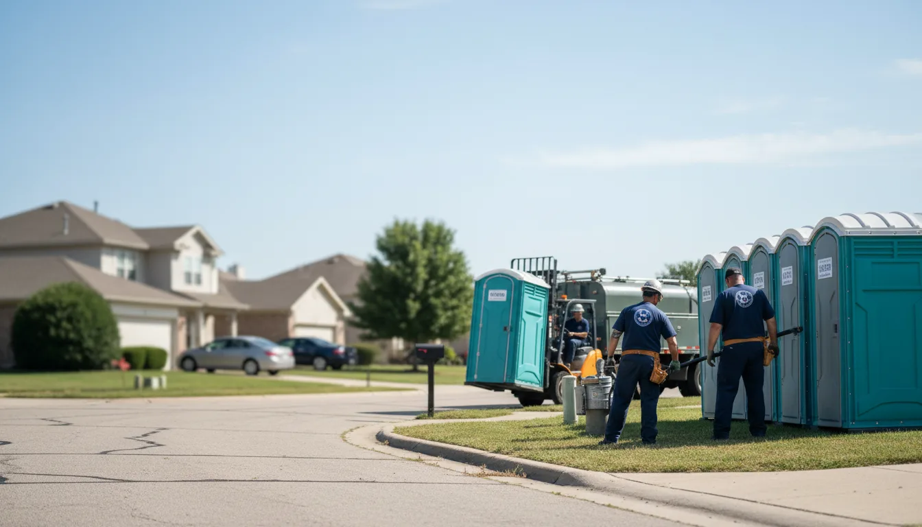 Porta Potty Rental in Van Buren, IN near me